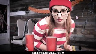 Trick Or Treat Pussy Teasing