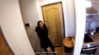 Tourist fucks local cutie