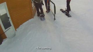 Snowboarder Chick Loves Cock