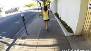 Petite fashion fan gets fucked