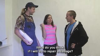 Sex And Cash For Slutty Babe