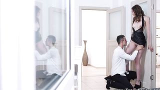 Fucking Whore Right On A Rug