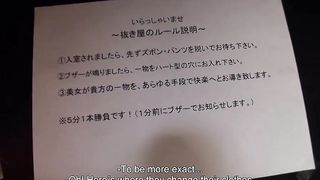 Pretty lady likes her new, exciting job a lot