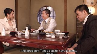 Elegant office darling gets fucked so hard