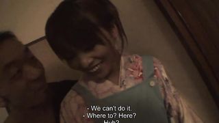 Kaede Moritaka cheats her man at home for cam