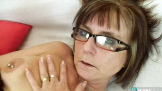 Jana Gets Her Glasses Glazed