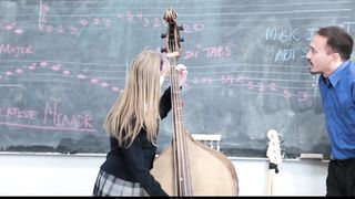 Blowing The Skin Flute