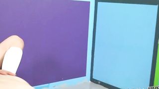 Sophisticated lovemaking for two damsels