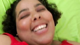 Black BBW Taylor Showing Off Her Tits