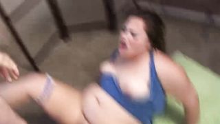 Starr Spreading Her Fat Pussy For a Cock