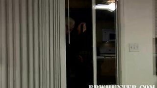 Pretty Mature BBW Welcomes a Guy in Her Home