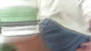 Pretty BBW in a Bus Stop