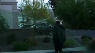 Fat Redhead Seduces a Black Guy