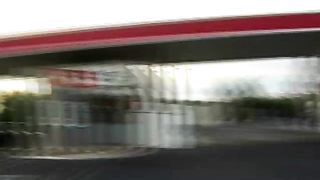 Cute BBW in the Gasoline Station