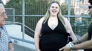 Pretty BBW Falls For a Trick