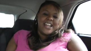 Fat Ebony Minxxx Swallows a Cock