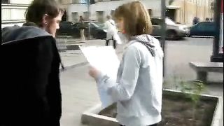 Dude seduces a tourist