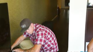 Cable Guy Harsh-fucking A Babe